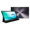 ASUS MB169C+ écran plat de PC 39,6 cm (15.6") 1920 x 1080 pixels Full HD LED Noir, Argent