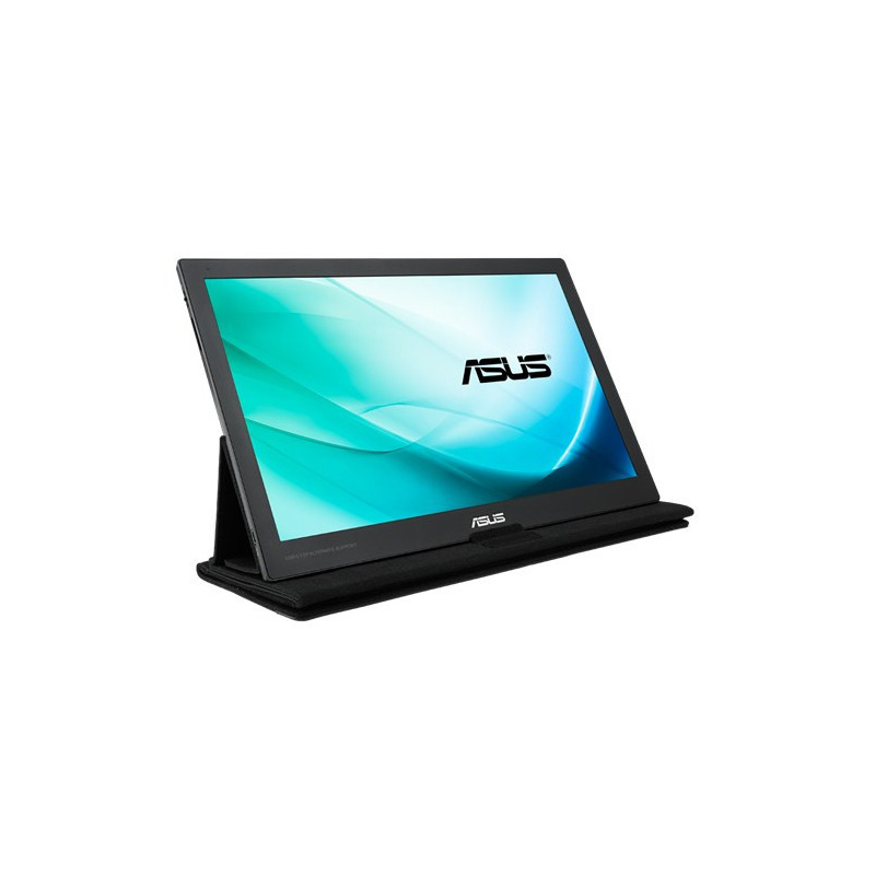 ASUS MB169C+ écran plat de PC 39,6 cm (15.6") 1920 x 1080 pixels Full HD LED Noir, Argent