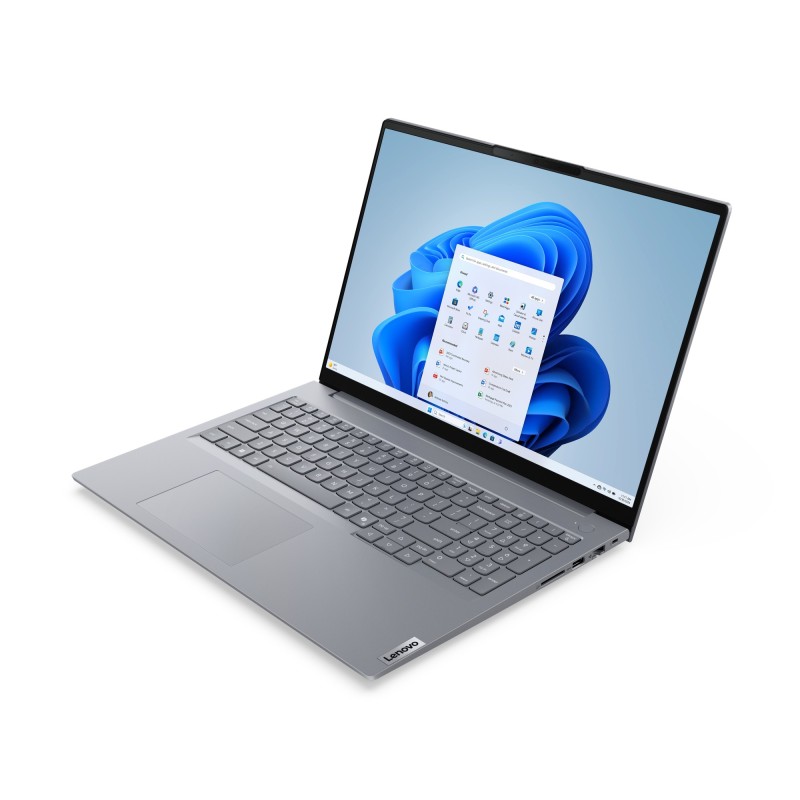 Lenovo ThinkBook 16 G8 IRL Intel Core 7 240H Ordinateur portable 40,6 cm (16") WUXGA 16 Go DDR5-SDRAM 512 Go SSD Wi-Fi 6E