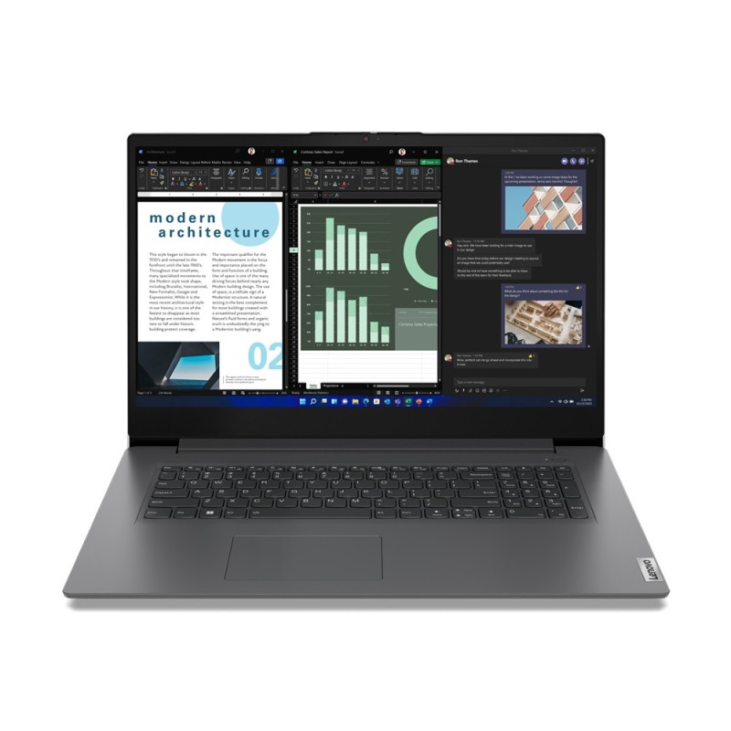 Lenovo V17 G4 IRU Intel® Core™ i5 i5-13420H Ordinateur portable 43,9 cm (17.3") Full HD 8 Go DDR4-SDRAM 256 Go SSD Wi-Fi 6 Lenovo V17 G4 IRU Intel® Core™ i5 i5-13420H Ordinateur portable 43,9 cm (17.3") Full HD 8 Go DDR4-SDRAM 256 Go SSD Wi-Fi 6