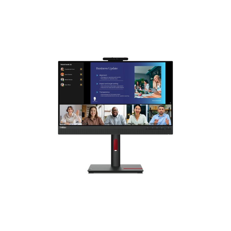 Lenovo ThinkVision T24v-30 LED display 60,5 cm (23.8") 1920 x 1080 pixels Full HD Noir Lenovo ThinkVision T24v-30 LED display 60,5 cm (23.8") 1920 x 1080 pixels Full HD Noir