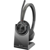 Poly Voyager 4320 USB-C Headset +BT700 dongle +Charging Stand / Gar 2 ans HP