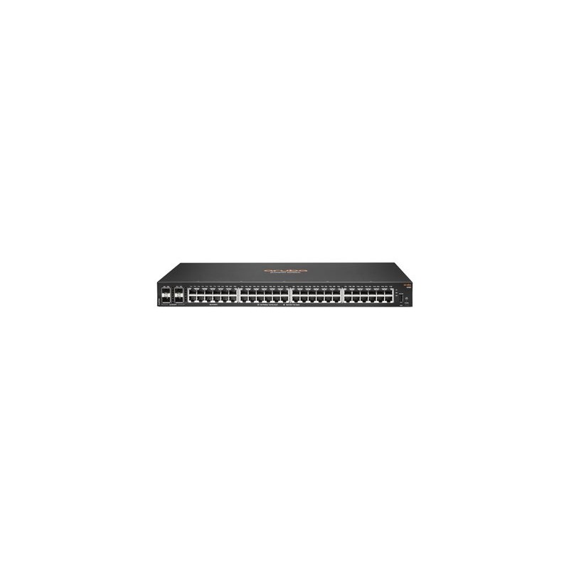 HPE Aruba 6100 48G 4SFP - Switch -10 Gigabit SFP+ / Gar à vie HPE