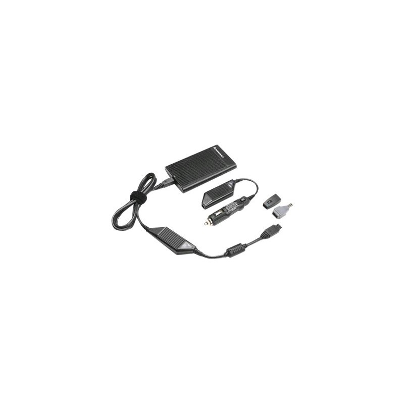 Lenovo 90W Ultraslim AC/DC Combo Adapter - Adaptateur secteur - CA/voiture/avion