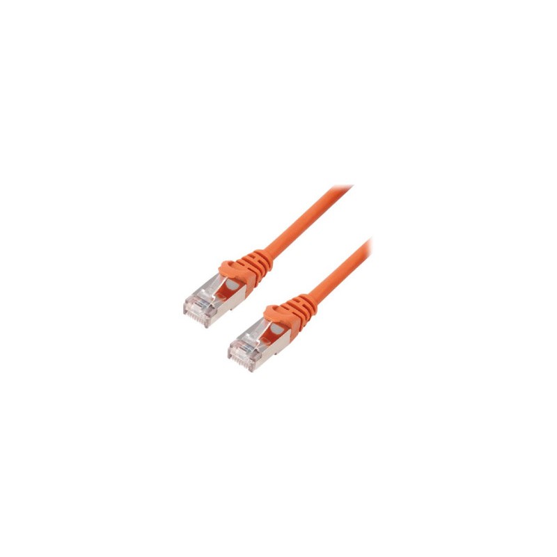 Cordon de brassage RJ45 CAT 6 F/UTP - 10m Orange