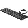 HP USB Keyboard DE - QWERTZ Clavier - Noir - L96909-041 - Garantie 1an
