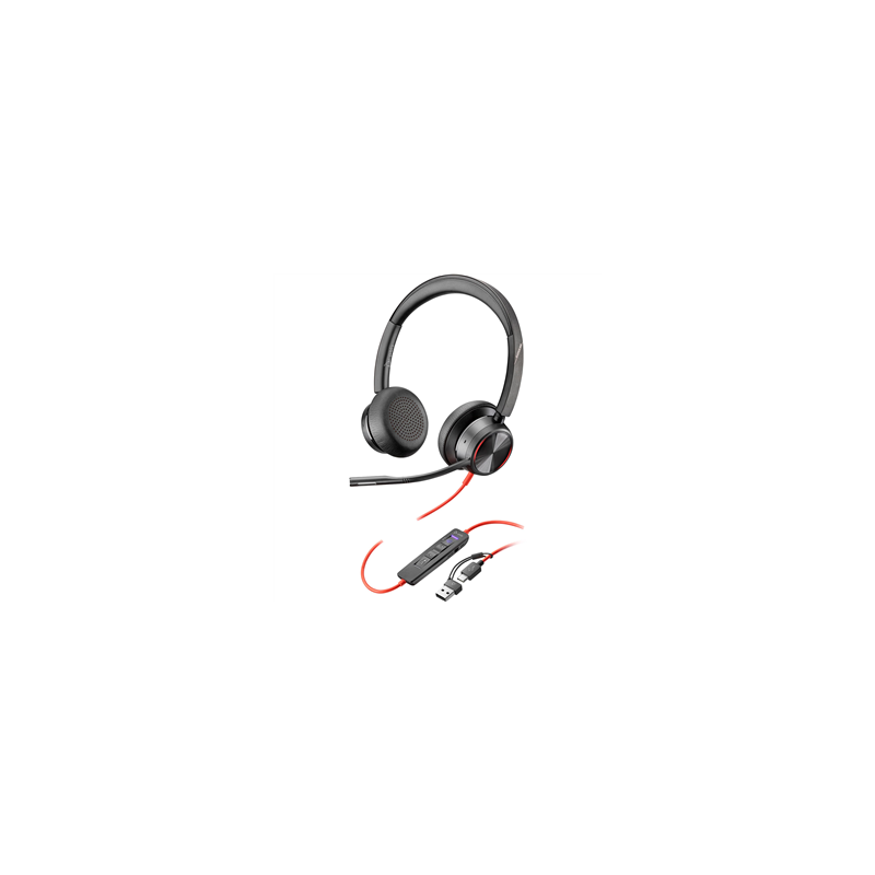 HP Poly Blackwire 8225 Stereo - Micro-casque / Gar 2 ans HP