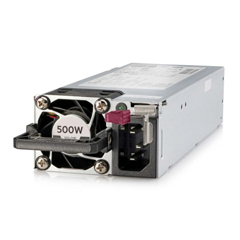Hewlett Packard Enterprise SPS-PS, 1U 12V 500W NOAUX HE-P - Garantie 1 an HPE
