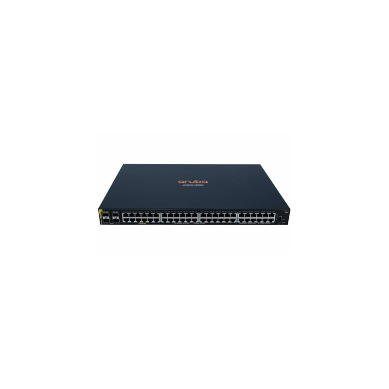 HPE Aruba 6000 48G Class4 PoE 4SFP Switch - commutateur - 48 x 10/100/1000 PoE+