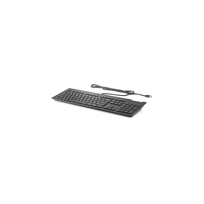 HP USB Keyboard UK- QWERTY Clavier - Noir - 911502-031 - Garantie 1an