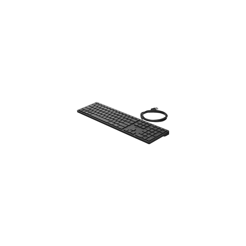 HP USB Keyboard DE - QWERTZ Clavier - Noir - L96909-041 - Garantie 1an