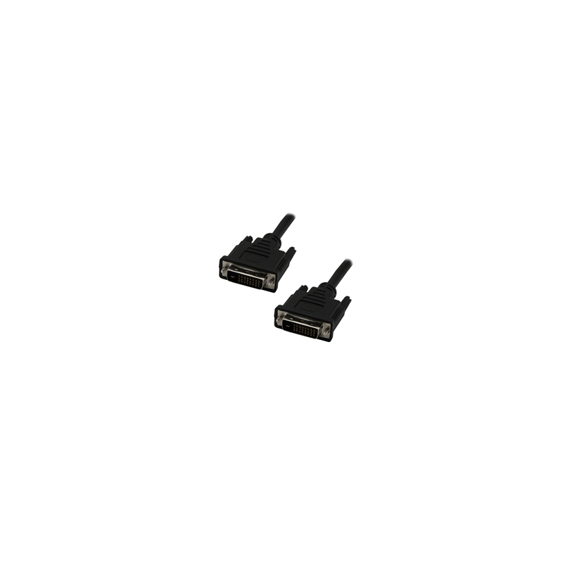 MCL Câble DVI-D mâle / DVI-D mâle dual link (24+1) 2m - Garantie 1 an MCL SAMAR