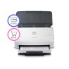 HP Scanjet Pro 3000 s4 Alimentation feuille à feuille de scanner 600 x 600 DPI A4 Noir, Blanc