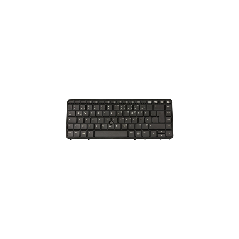  HP Keyboard (Sweden and Finland) without pointing stick Includes connector cabl
