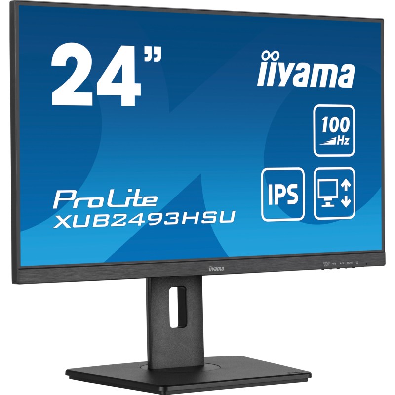 iiyama ProLite XUB2493HSU-B6 écran plat de PC 60,5 cm (23.8") 1920 x 1080 pixels Full HD LED Noir