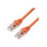 Cordon de brassage RJ45 CAT 6 F/UTP - 10m Orange