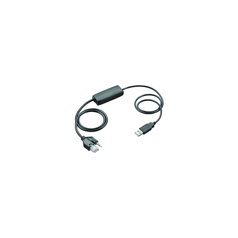 POLY Câble téléphone Poly APP-51 -Cable for Téléphone, Casque - Noir / Gar 2 ans