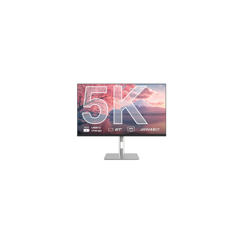 JAPANNEXT IPS27FHDR-C65W 27/5120x2880/HPRI/HdDp//hp/Dk/G3a