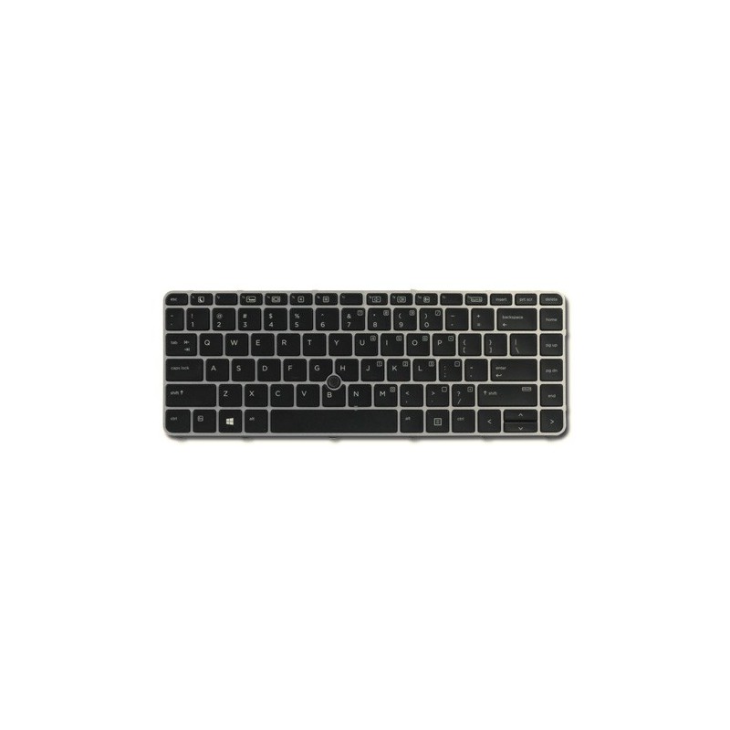 HP Backlit keyboard assembly (Germany) Clavier