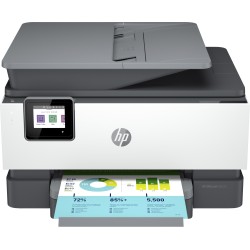 HP OfficeJet Pro Imprimante Tout-en-un HP 9012e, Couleur, Imprimante pour Petit bureau, Impression, copie, scan, fax, HP+
