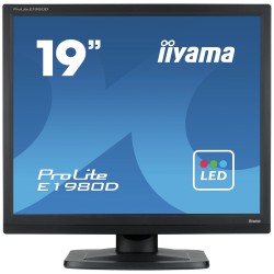iiyama ProLite E1980D-B1 LED display 48,3 cm (19") 1280 x 1024 pixels XGA Noir