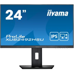 iiyama ProLite XUB2492HSU-B5 LED display 60,5 cm (23.8") 1920 x 1080 pixels Full HD Noir