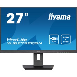 iiyama ProLite écran plat de PC 68,6 cm (27") 2560 x 1440 pixels Wide Quad HD LED Noir