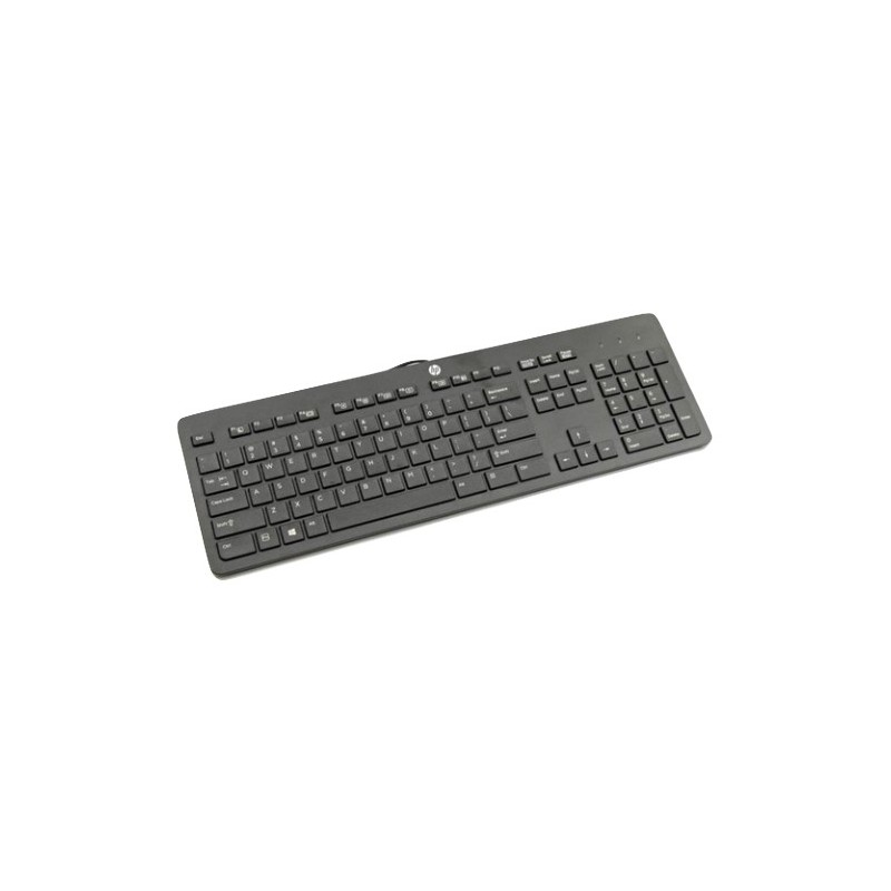 HP 803181-041 clavier USB QWERTZ Allemand Noir