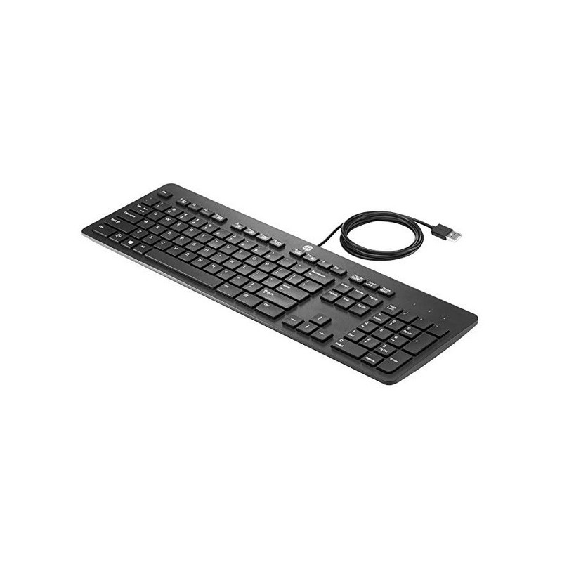 HP 803181-DX1 clavier USB Nordique Noir