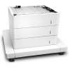 HP Alimentation papier LaserJet 3 x 550 feuilles avec cabinet