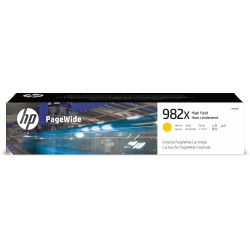HP Cartouche d’encre jaune PageWide 982X grande capacité authentique