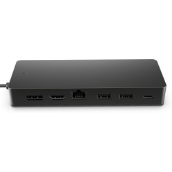 HP Universal USB-C Multiport Hub Station d'accueil USB 3.2 Gen 2 (3.1 Gen 2) Type-C Noir