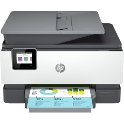 HP OfficeJet Pro Imprimante Tout-en-un HP 9019e, Couleur, Imprimante pour Petit bureau, Impression, copie, scan, fax, HP+