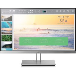 HP EliteDisplay E233 58,4 cm (23") 1920 x 1080 pixels Full HD LED Noir, Argent