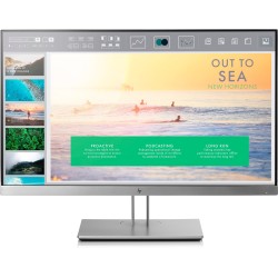 HP EliteDisplay E233 58,4 cm (23") 1920 x 1080 pixels Full HD LED Noir, Argent