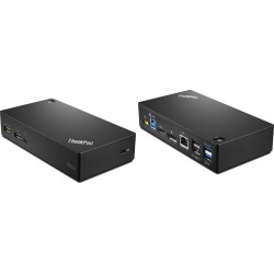 Lenovo ThinkPad USB 3.0 Ultra Dock Avec fil USB 3.2 Gen 1 (3.1 Gen 1) Type-A Noir