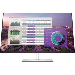 HP EliteDisplay E324q 80 cm (31.5") 2560 x 1440 pixels Quad HD LED Noir, Argent