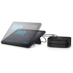 HP Elite Slice G2 i5-7500T USFF Intel® Core™ i5 8 Go DDR4-SDRAM 128 Go SSD Windows 10 IoT Enterprise LTSB PC Noir
