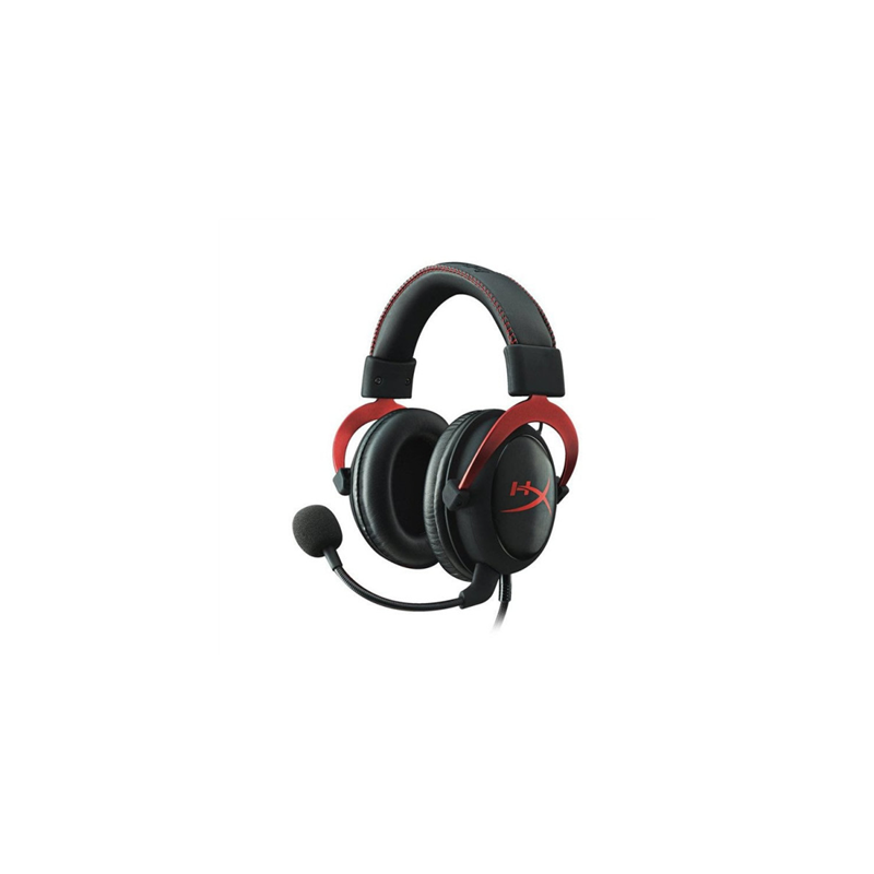 Micro-Casque filaire HyperX Cloud III Noir et Rouge - USB + jack 3,5m - Gar 1 an