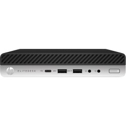 HP EliteDesk 800 G5 i7-8700 mini PC Intel® Core™ i7 16 Go DDR4-SDRAM 512 Go SSD Windows 10 Pro Noir