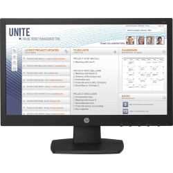 HP V197 47 cm (18.5") 1366 x 768 pixels WXGA LED Noir