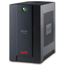 APC Back-UPS Interactivité de ligne 0,7 kVA 390 W 4 sortie(s) CA