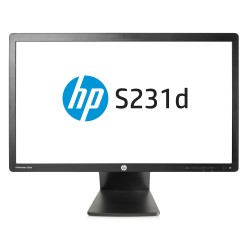 HP EliteDisplay S231d 58,4 cm (23") 1920 x 1080 pixels Full HD LED Noir