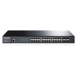 TP-Link JetStream TL-SG3424 Géré L2 Gigabit Ethernet (10 100 1000) Noir