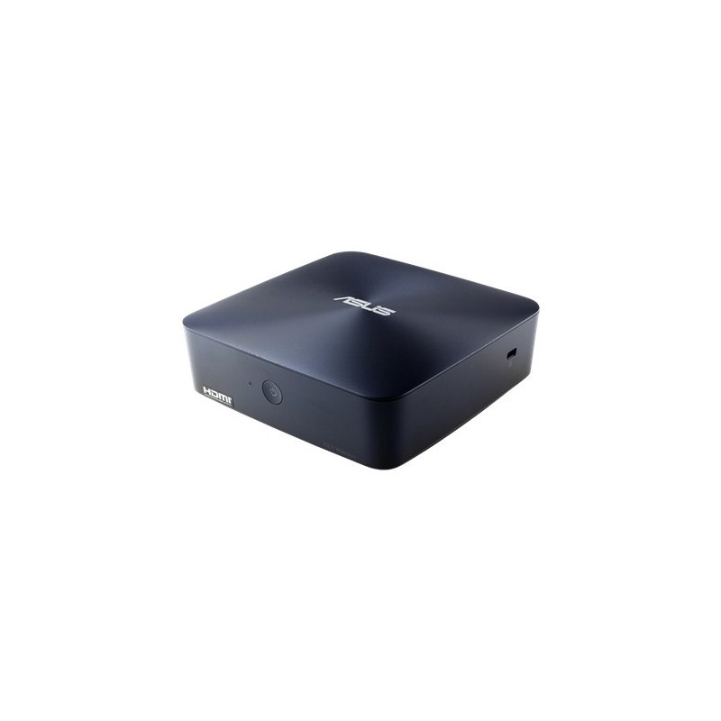 ASUS UN45H-DM048M barebone PC  poste de travail PC de dimension 1L Noir, Bleu BGA 1170 N3150 1,6 GHz