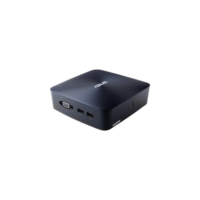 ASUS UN45H-DM048M barebone PC  poste de travail PC de dimension 1L Noir, Bleu BGA 1170 N3150 1,6 GHz