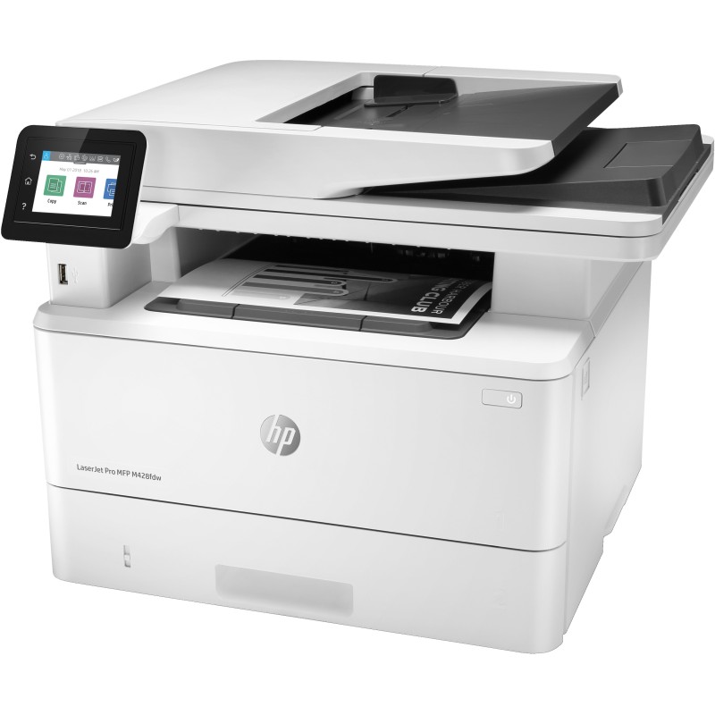 HP LaserJet Pro Imprimante multifonction M428fdw, Impression, Copie, Numérisation, Télécopie, E-mail, Numérisation vers e-mail