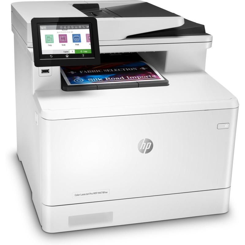 HP Color LaserJet Pro Imprimante multifonction M479fnw, Impression, copie, numérisation, télécopie, e-mail, Numérisation vers