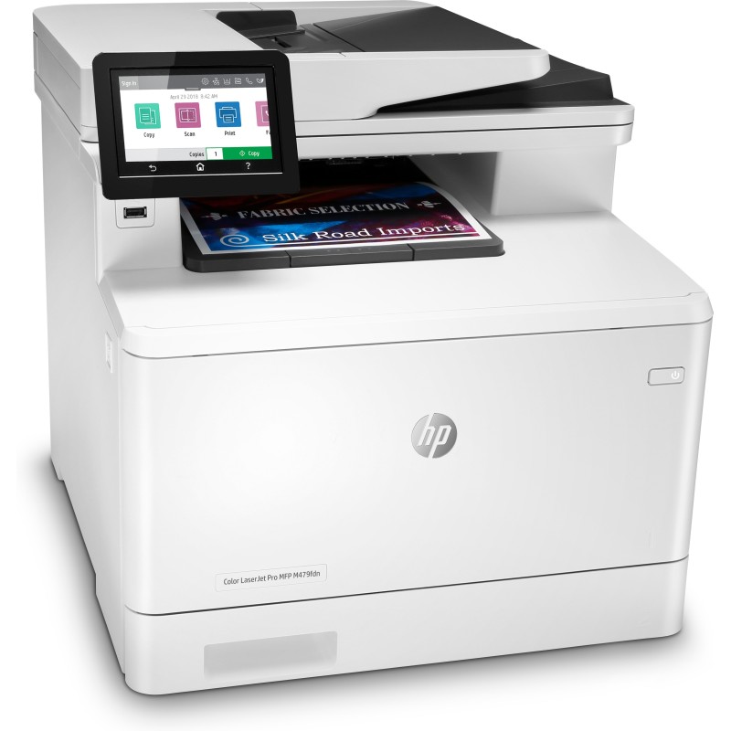HP Color LaserJet Pro Imprimante multifonction M479fdn, Impression, copie, numérisation, télécopie, e-mail, Numérisation vers