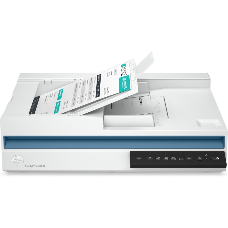 HP Scanjet Pro 3600 f1 Numériseur à plat et adf 1200 x 1200 DPI A4 Blanc